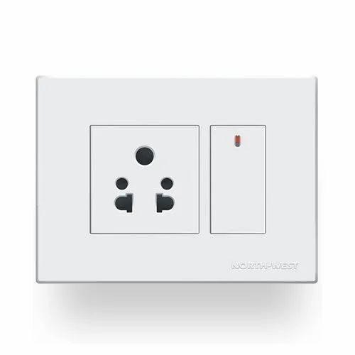 15 Ampere Electrical Switch Board For Home And Hotel Use