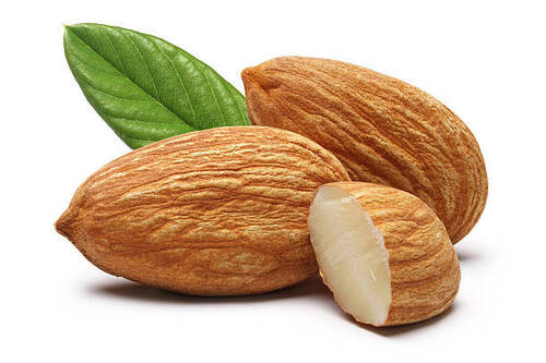 Crunchy Almond Nuts For Milk And Sweets Use