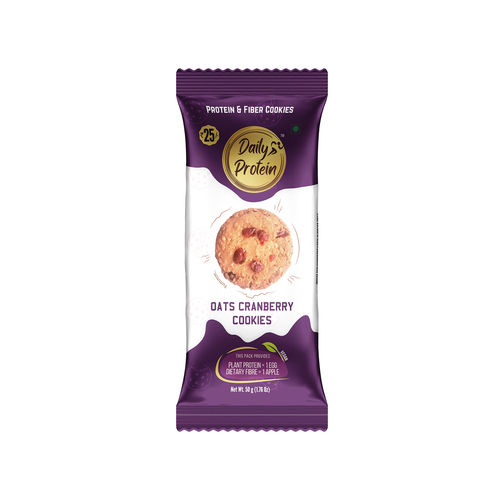 Daily Protein Oats Cranberry Cookies, 50g