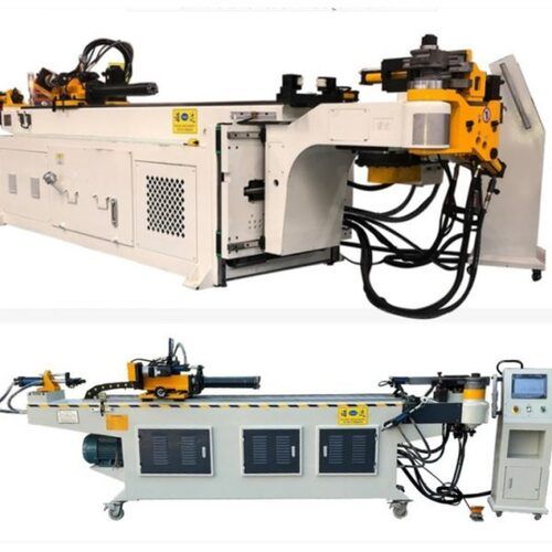 Double Head 6m 3m Metal Pipe Tube Hole Punching And Cutting Machine