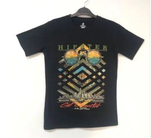 Half Sleeve Mens Printed T Shirts