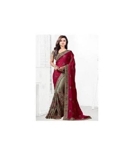 Lightweight Casual Wear Printed Georgette Saree For Ladies