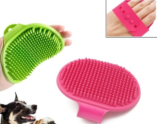 Multicolor Portable Pet Washing Brush