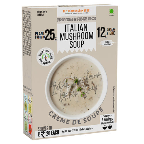 रेडी टू ईट इटालियन मशरूम सूप, 100g
