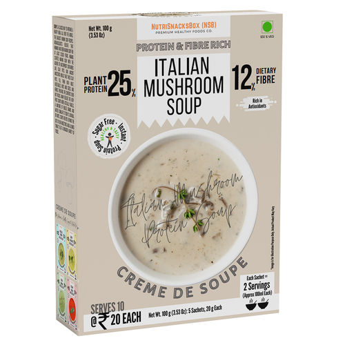 Ready To Eat Italian Mushroom Soup, 100g