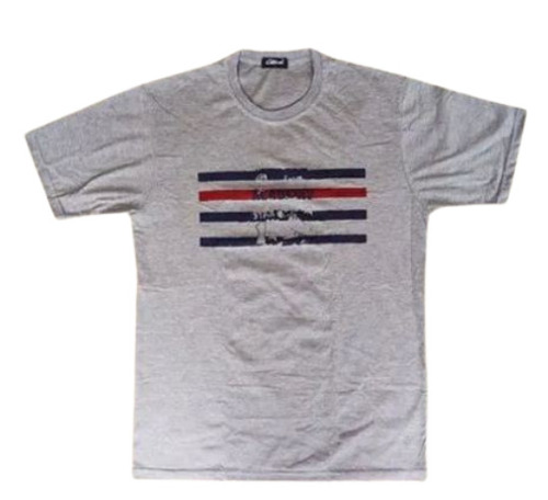 Round Neck Half Sleeve Mens T Shirt