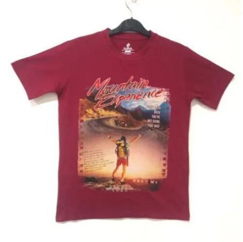 Short Sleeves Mens Cotton Printed T Shirt