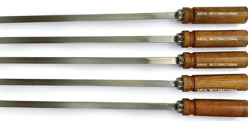 Stainless Steel Skewer For Cooking And Barbeque Use