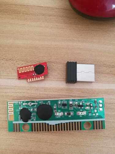 Wireless Mouse Transmitter Module and Wireless Keyboard PCBA Share Same Receiver Combo 