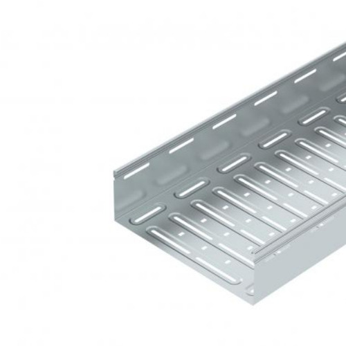100 Mm Corrosion Resistant Rectangular Gks Gx 100 Fs Perforated Cable Tray
