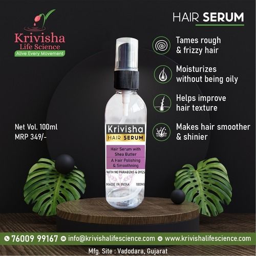 100ml Hair Serum, Makes Hair Smoother And Shinier