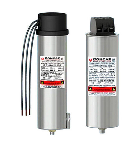 White Easy Installation Power Factor Correction Capacitors