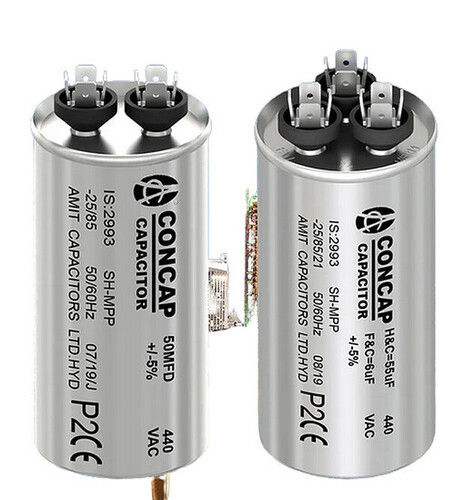 Shock Proof Air Conditioner Capacitors