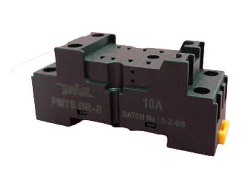 10a High Electric Grade Bakelite Din Rail Relay Sockets Pmys Dr - 8