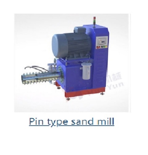 Convenient Operation Horizontal Pin Type Sand Mill Machine
