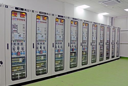 Floor-Mounted Electrical Relay Control Panels For Industrial