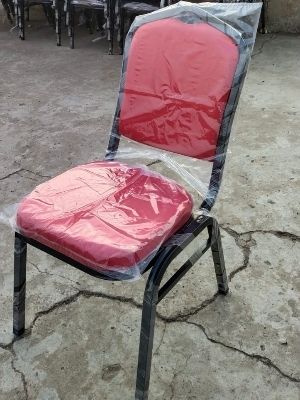 Metal Banquet Chair Without Armrest No Assembly Required