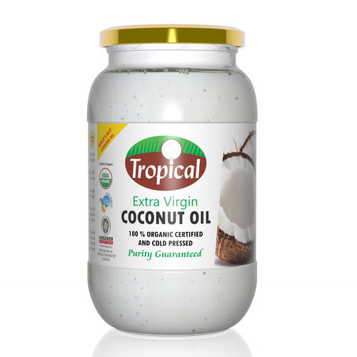 100% Organic Cold Pressed Extra Virgin Coconut Cooking Oil
