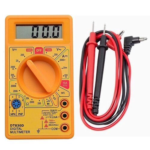 2 Digit Display 9v Battery Dt830d Digital Multimeters