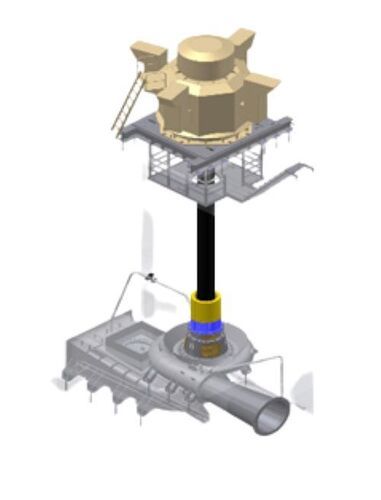 Multi Color High Efficiency Solid Connecting Shaft Metallic Volute Pumps