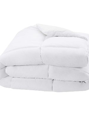 Plain White Color Bed Comforter