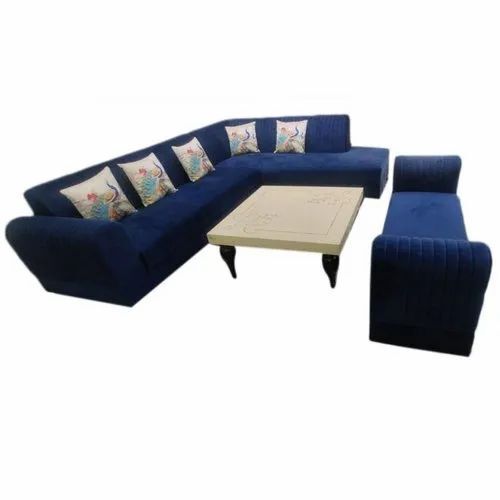 Wood Wooden 10 Seater Upholstered Designer Sofa Set