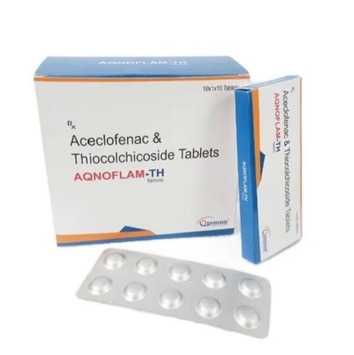 Aqnoflam-TH Aceclofenac Thiocolchicoside Tablets