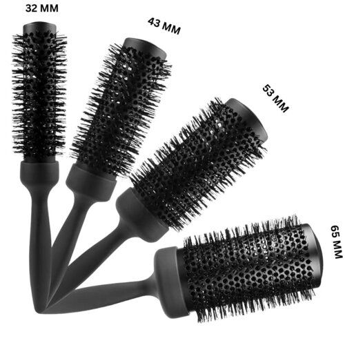 Styling Products Ceramic And Anti-Static Roller Hairbrush