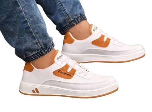 Lace Closure Style Canvas Shoes With Flat Heel