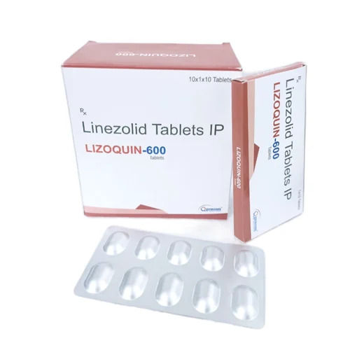 Linezolid - 600 mg Tablets | Allopathic Medicine for Hospital and Clinic Use, Prescription Required, Store in a Cool and Dry Place