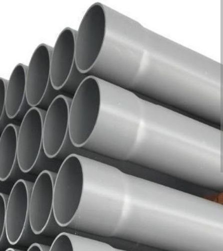 PVC Plumbing Pipes - Seamless, Round Shape | Lightweight, Durable Grey Water Supply Solution