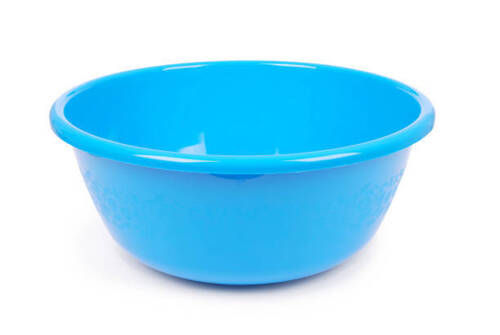 6 Litres Capacity Plastic Bowl For Bathroom Use