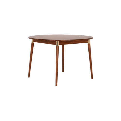 Archer Acacia Round Solid Wood Dining Table