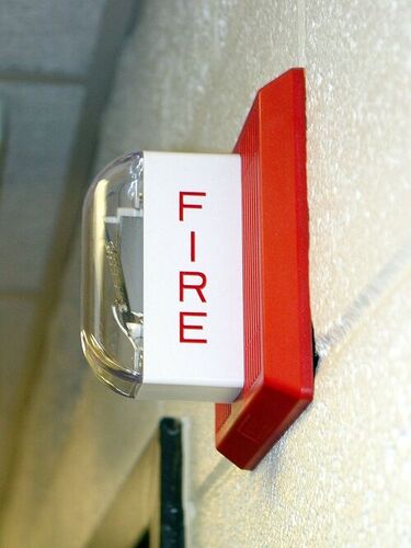 Electric Fire Alarm For Disaster And Security Use