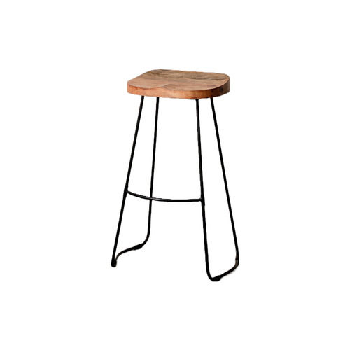 Karter Solid Wood Bar Stool