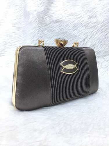 Buy The Vintage Mafia Black  Dark Brown Leather Clutch Bag for Women  Online in India  Tiger Marrón