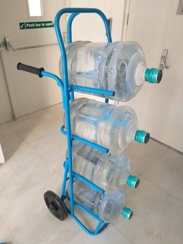 Metal And Plastic Heavy Water Bottle Trolley