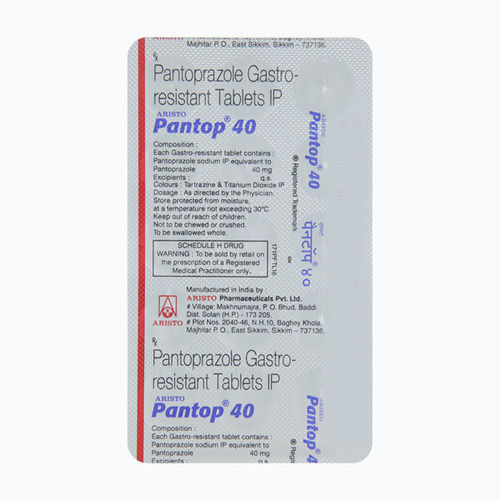 Pantoprazole Gastro Resistant Tablets Ip