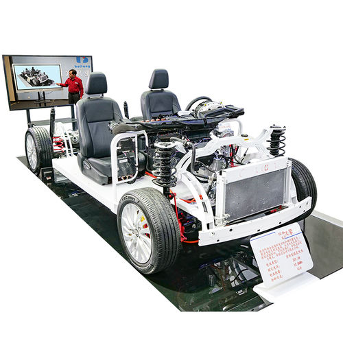 Grey Hybrid Vehicle Chassis Training Equipment