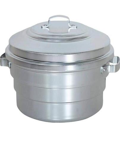 2 -3 Mm Thick Polished Aluminium Idli Maker