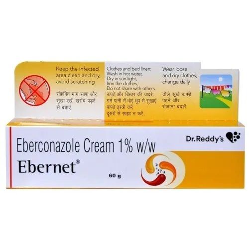 Eberconazole Cream, Pack Size 60 gm