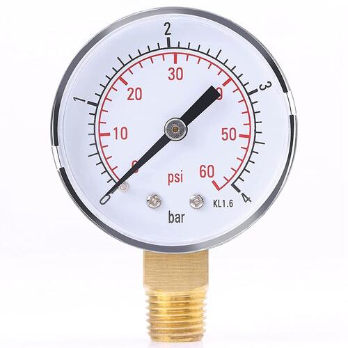 Round Shape Analog Air Gauges For Measuring Use