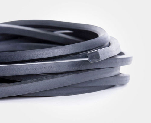 Weather Resistance Industrial Black Extruded Rubber Cord