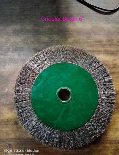 6 Inches Circular Brushes For Cleaning Use