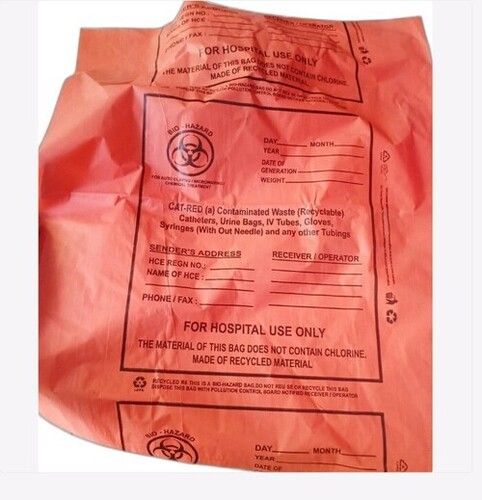 Biohazard Bag For Commercial And Household Use