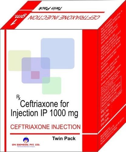 Ceftriaxone Injection - Allopathic Grade Medicine | Prescription Required, For Hospital and Clinic Use, Store in Cool and Dry Place