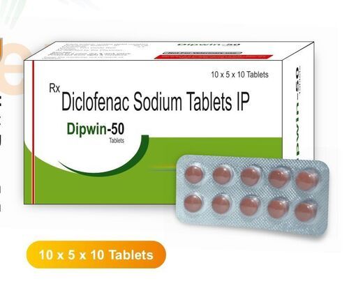 Dipwin-50 Tablets, Diclofenac, Sodium Tablets