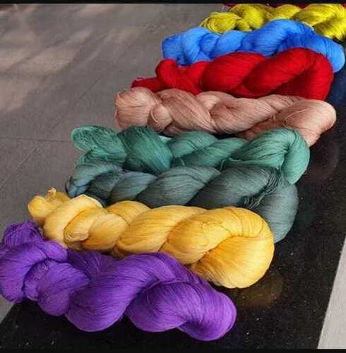 Indigo Blue Dyed Cotton Yarn, For Knitting, Weaving at Rs 225/kilogram in  Mumbai