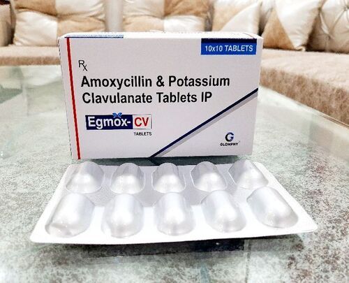 Egmox Cv Tablets, Amoxycillin And Potassium Clavulanate Ip