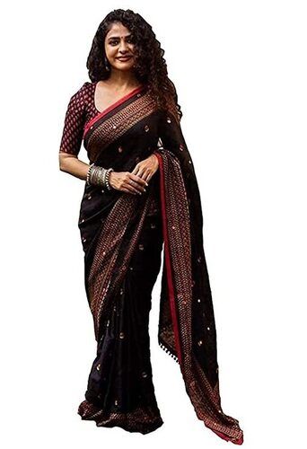 Ladies Antique Saree With Blouse For Party Wear